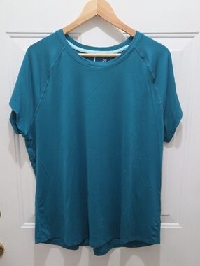 Champion Teal Short Sleeve Performance Tee  XXL